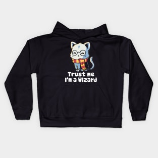 Trust me I'm a wizard Kids Hoodie